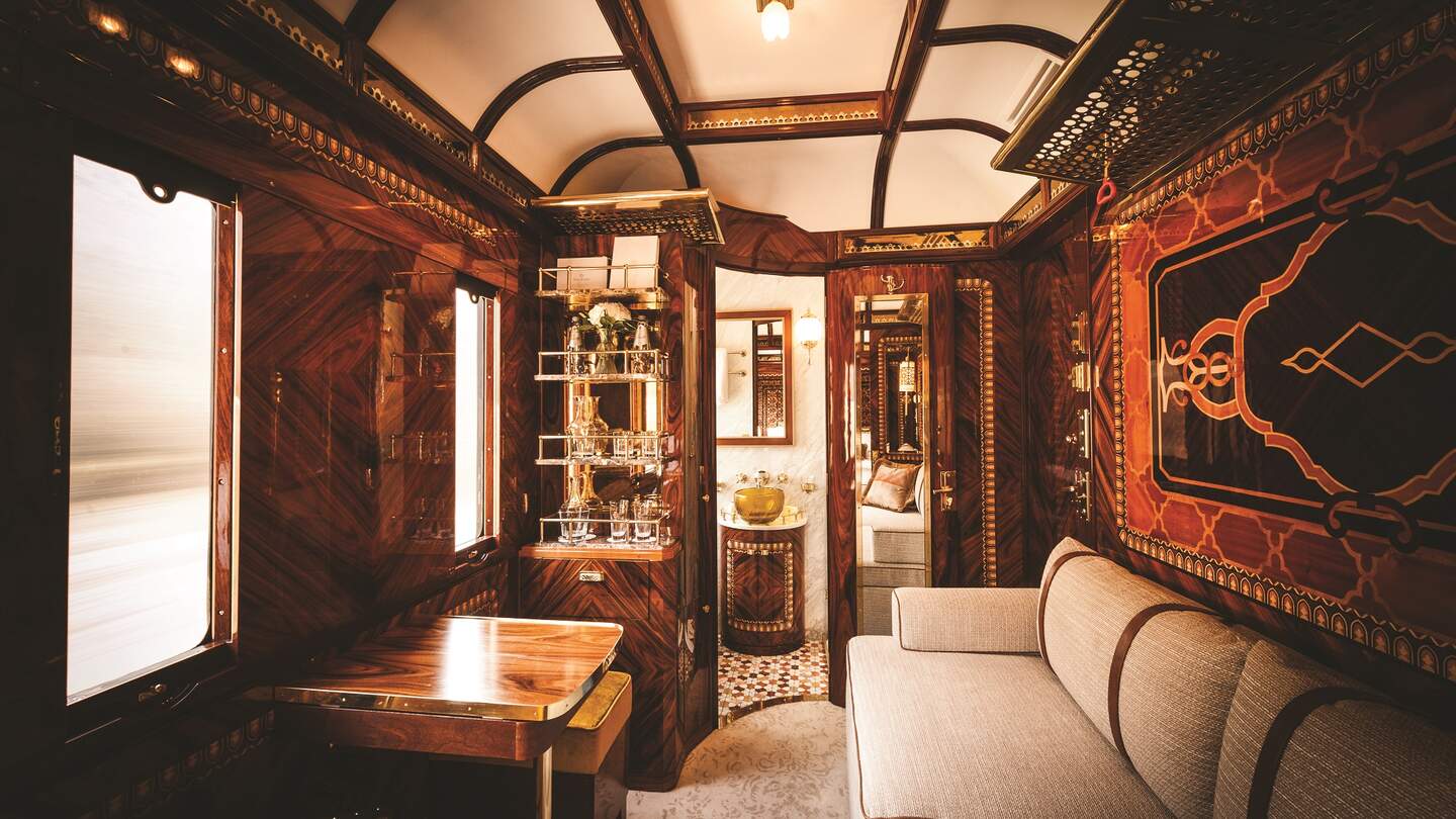 Die Accommodation Suite im Venice Simplon Orient Express | © Gettyimages.com/Martin Scott Powell 