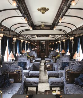 bahn-erlebnisreisen_europa_venice-simplon-orient-express_barwagen | © © Helen Cathcart/gettyimages.com