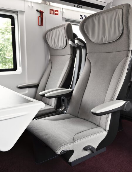Sitzplätze im neuen Eurostar e320-Zug | © Eurostar/Getty