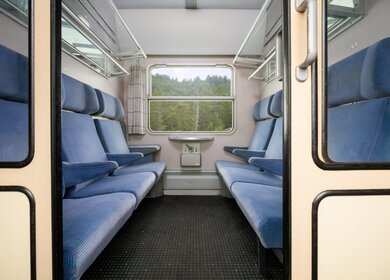Pivatabteil im Sitzwagen fuer 6 Personen im Nachtzg European Sleeper  | © europeansleeper