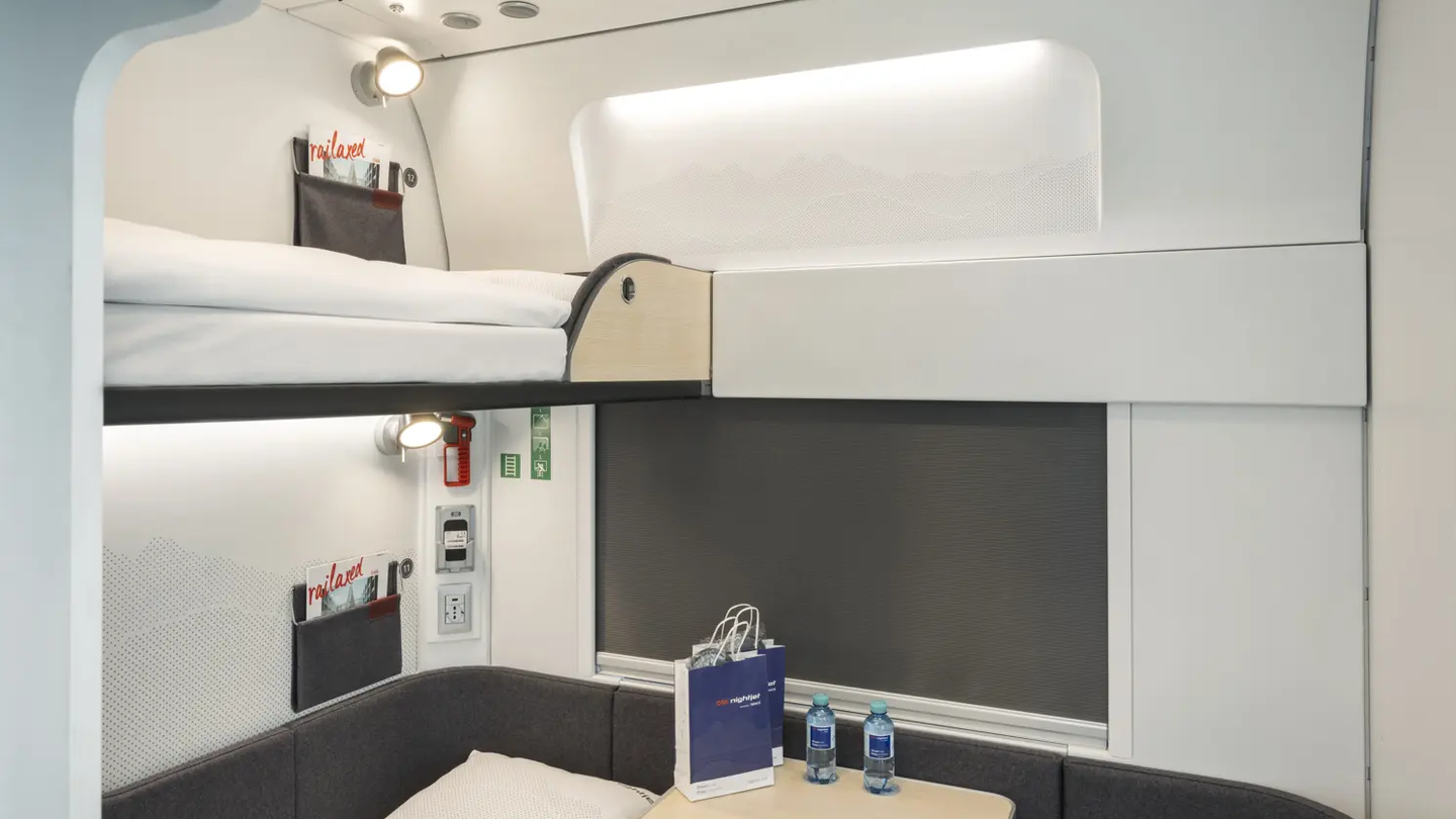 Comfort Plus im Schlafwagen des ÖBB Nightjets der neuen Generation | © ÖBB/Harald Eisenberger