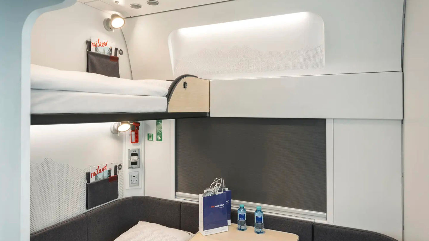 Comfort Plus im Schlafwagen des ÖBB Nightjets der neuen Generation | © ÖBB/Harald Eisenberger