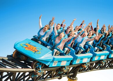 "Katapultstart" Achterbahn im Heide Park | © Heide Park