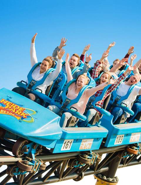 "Katapultstart" Achterbahn im Heide Park | © Heide Park