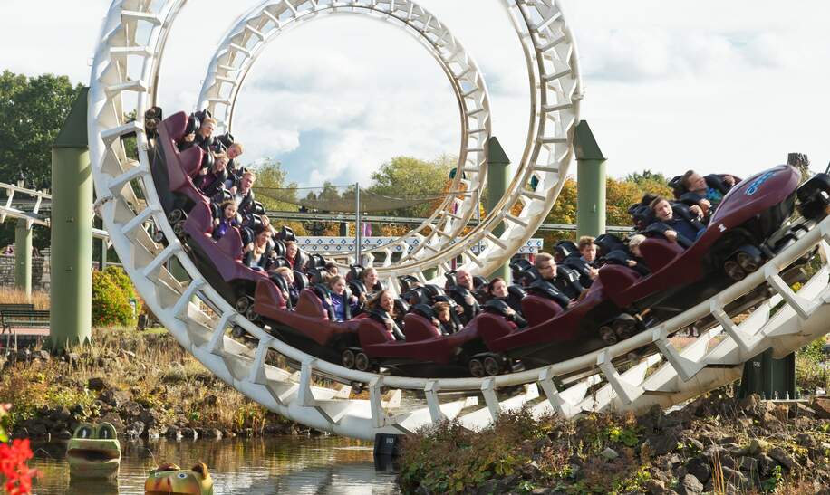Big Loop eine aufregende Achterbahn | © Heide-Park