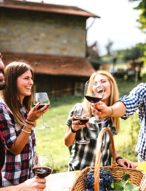 Fluss Mosel Weinberge | ©  Gettyimages.com/8vFanl