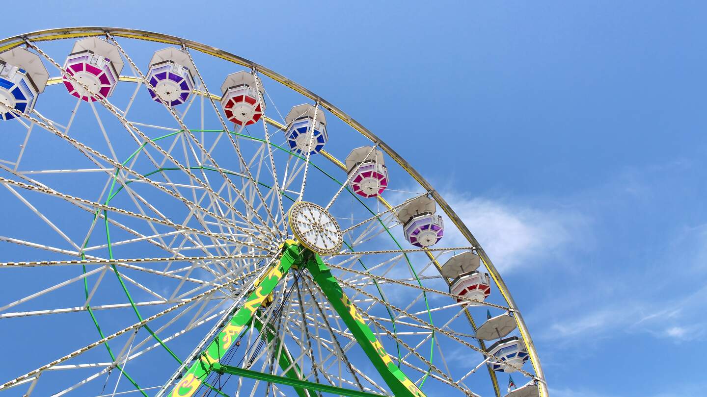 Riesenrad auf der Messe | © gettyimages.com/ziss