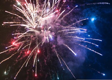 Silvester Feuerwerk Himmel Neujahr Party | © Pixabay/picjumbo_com