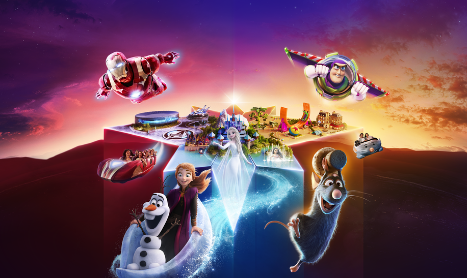 Disneyland Paris Vorschau für Disney Adventure World | © © Disney/Pixar © MARVEL. © & TM Lucasfilm Ltd.