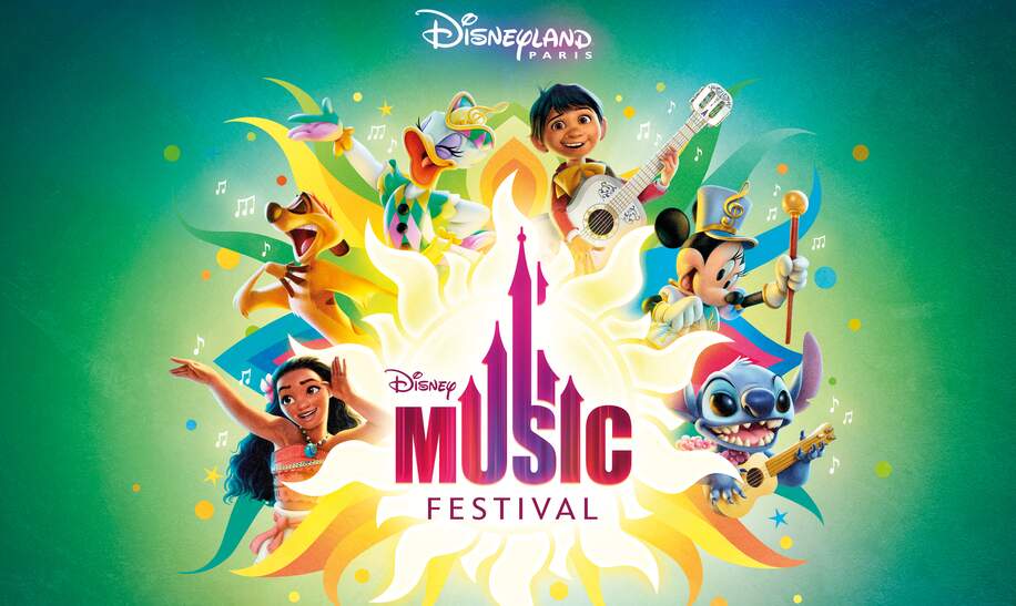 Disneyland Paris - Music Festival Key Visual | © Disney/Pixar