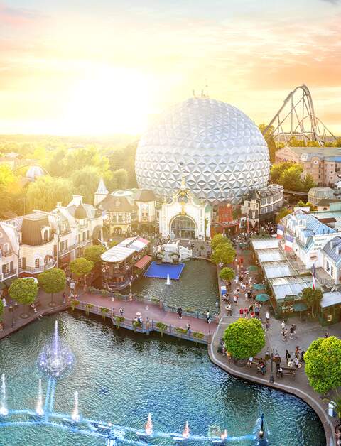Blick auf den Europa-Park von Oben | © Europa-Park