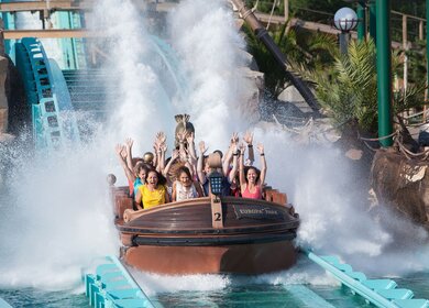 "Atlantika"  Wasserbahn im Europapark | © © Gettyimages.com/Hans-Joerg Haas