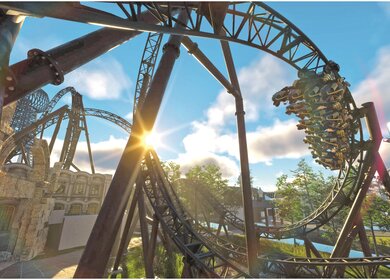 neue Achterbahn Voltron Nevera im Europa-Park | © Europa-Park