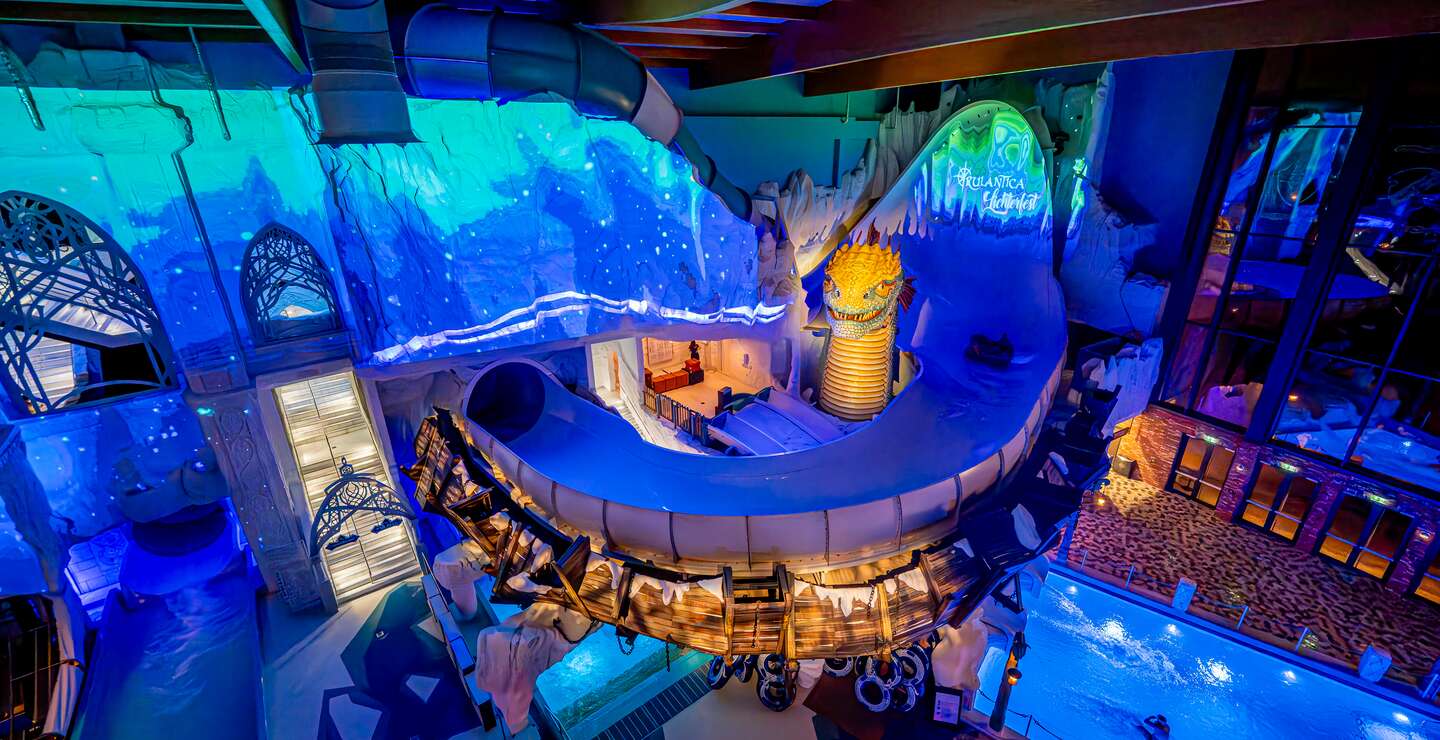 Nordisches Lichterfest in der Wasserwelt Rulantica im Europa-Park | © Europa-Park