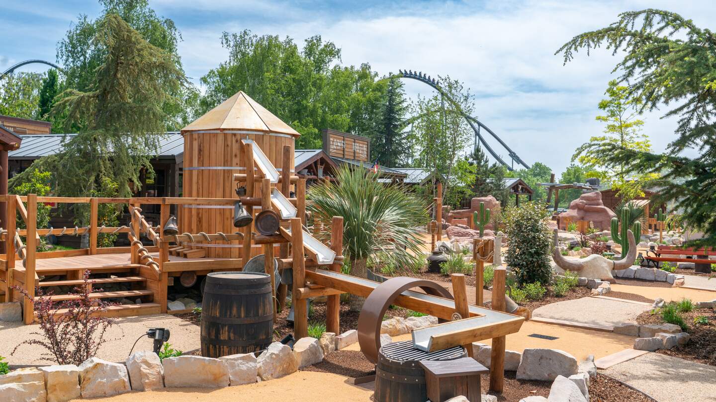Minigolfanlage Gold Rush Golf im Europa-Park | © Europa-Park
