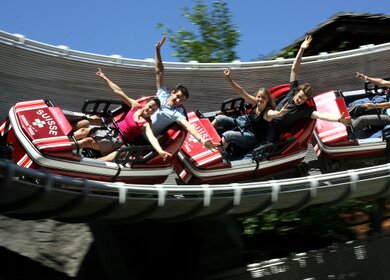 Schweizer Bobbahn im Europapark | © Europa-Park