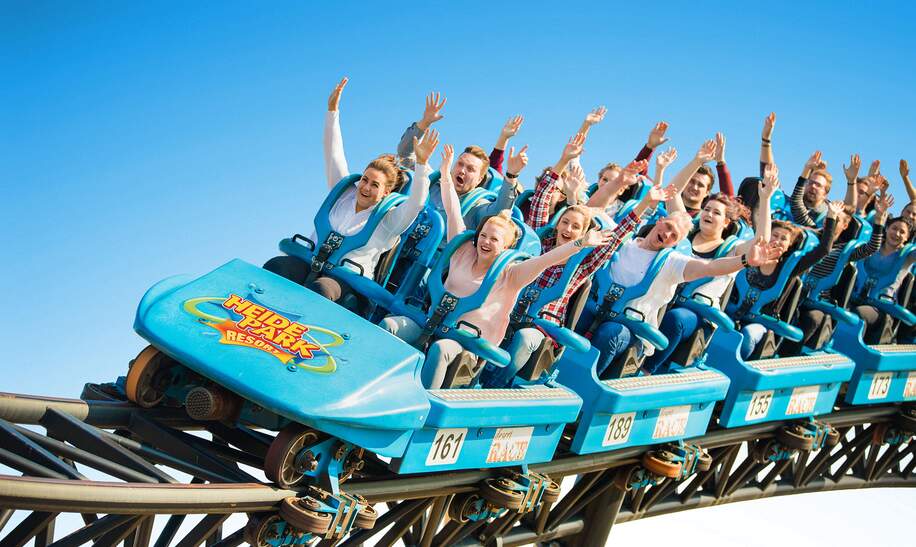 "Katapultstart" Achterbahn im Heide Park | © Heide Park