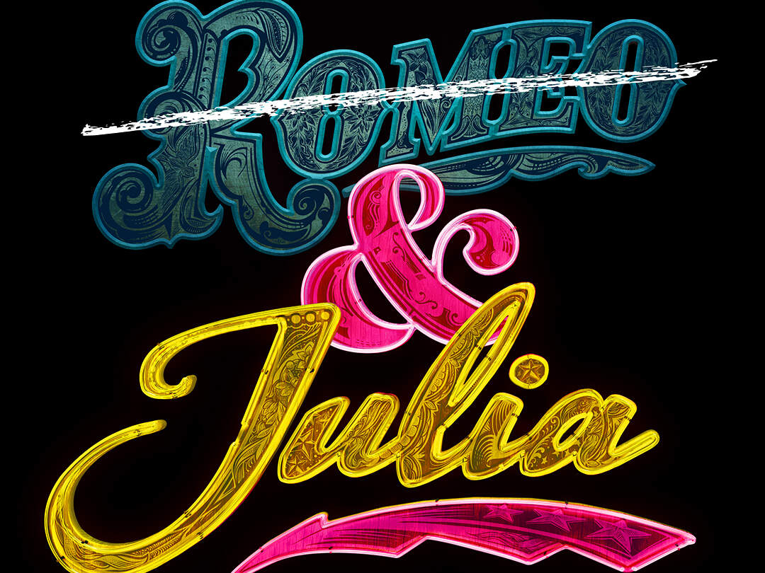 Logo von & JULIA – Das Musical mit durchgestrichenem Romeo | © Stage Entertainment