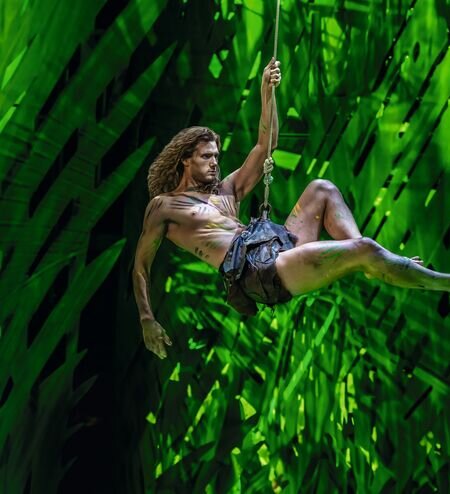 Disney Musical Tarzan Aufführung | © Stage Entertainment/Johan Persson
