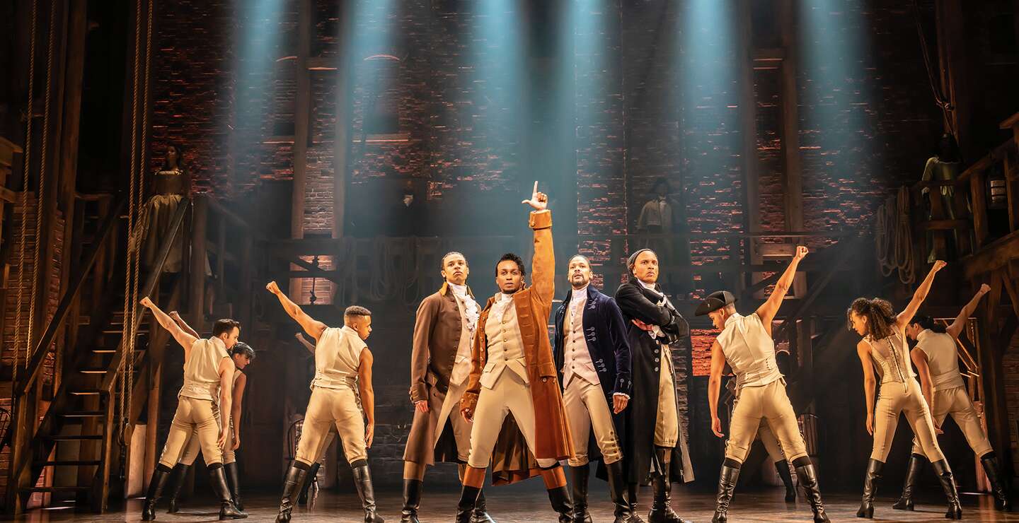 Szenenbild vom Song Ein Schuss aus dem Musical Hamilton | © JohanPersson
