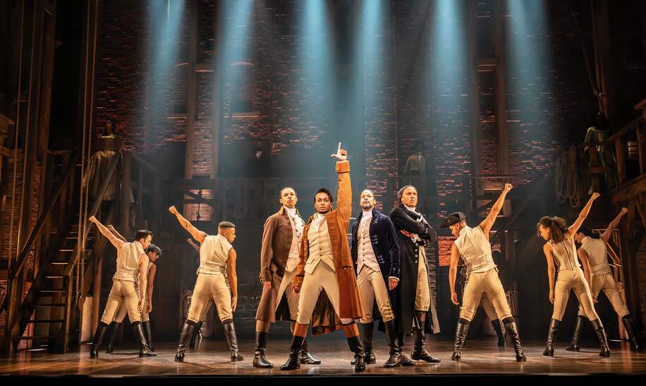 Szenenbild vom Song Ein Schuss aus dem Musical Hamilton | © JohanPersson