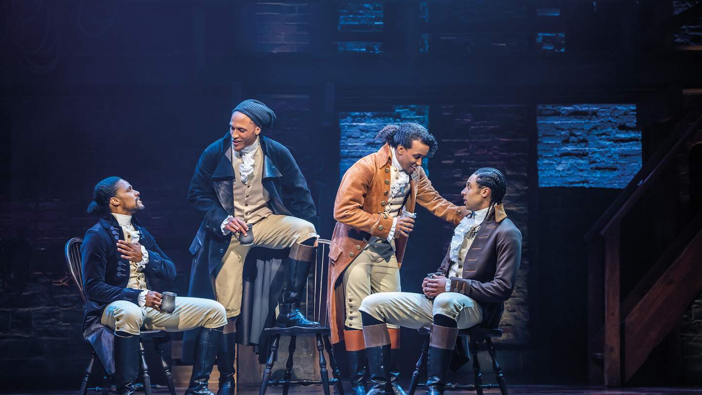 Szenenbild vom Song heute Nacht aus dem Musical Hamilton | © JOHAN PERSSON