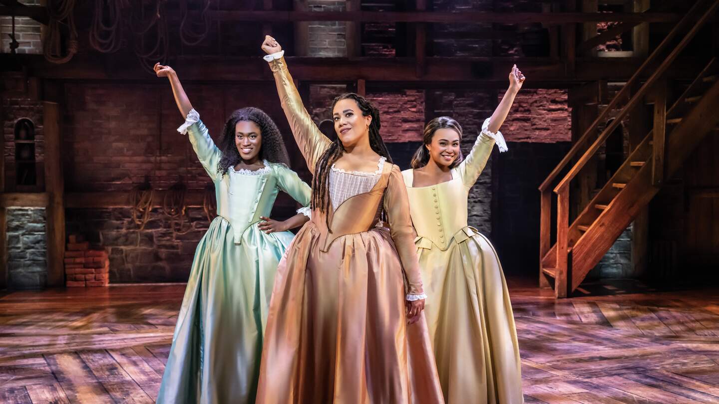 Szenenbild vom Song die Schuyler Schwestern aus dem Musical Hamilton | © JohanPersson