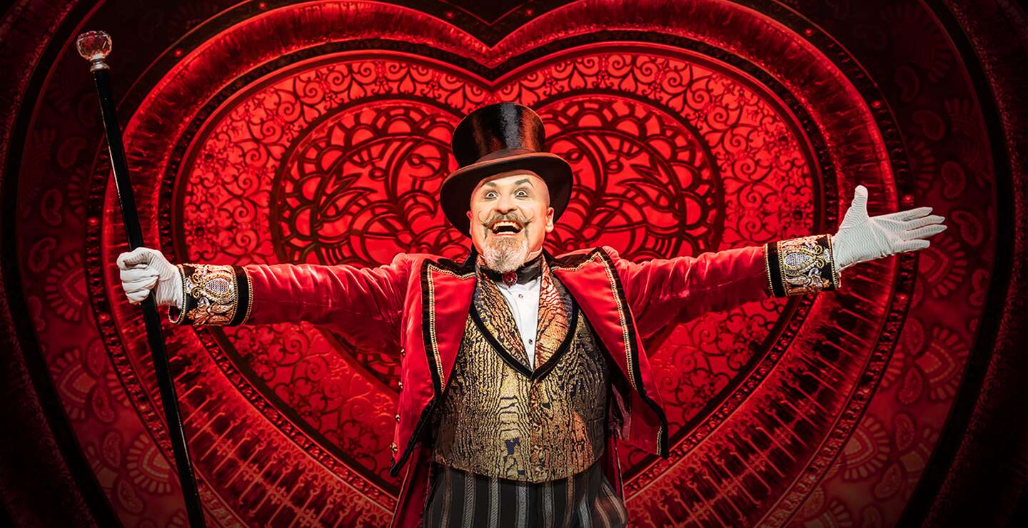 Gavin Turnbull  als Harold Zigler aus Moulin Rouge! - das Musical  | © Johan Persson