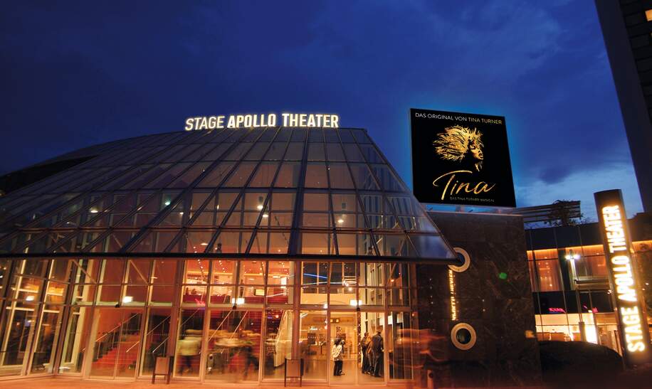 Stage Apollo Theater in Stuttgart mit Tina - Das Tina Turner Musical Logo | © Stage Entertainment