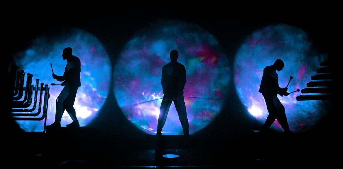 Blue Man Group in Schattenkreisen | © Stage Entertainment