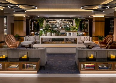 Lobby im DoubleTree by Hilton Berlin Ku´damm | © DoubleTree by Hilton Berlin Ku´damm