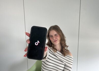 TikTok Bewerbung auf Instagram und Facebook | © Noelle Löw