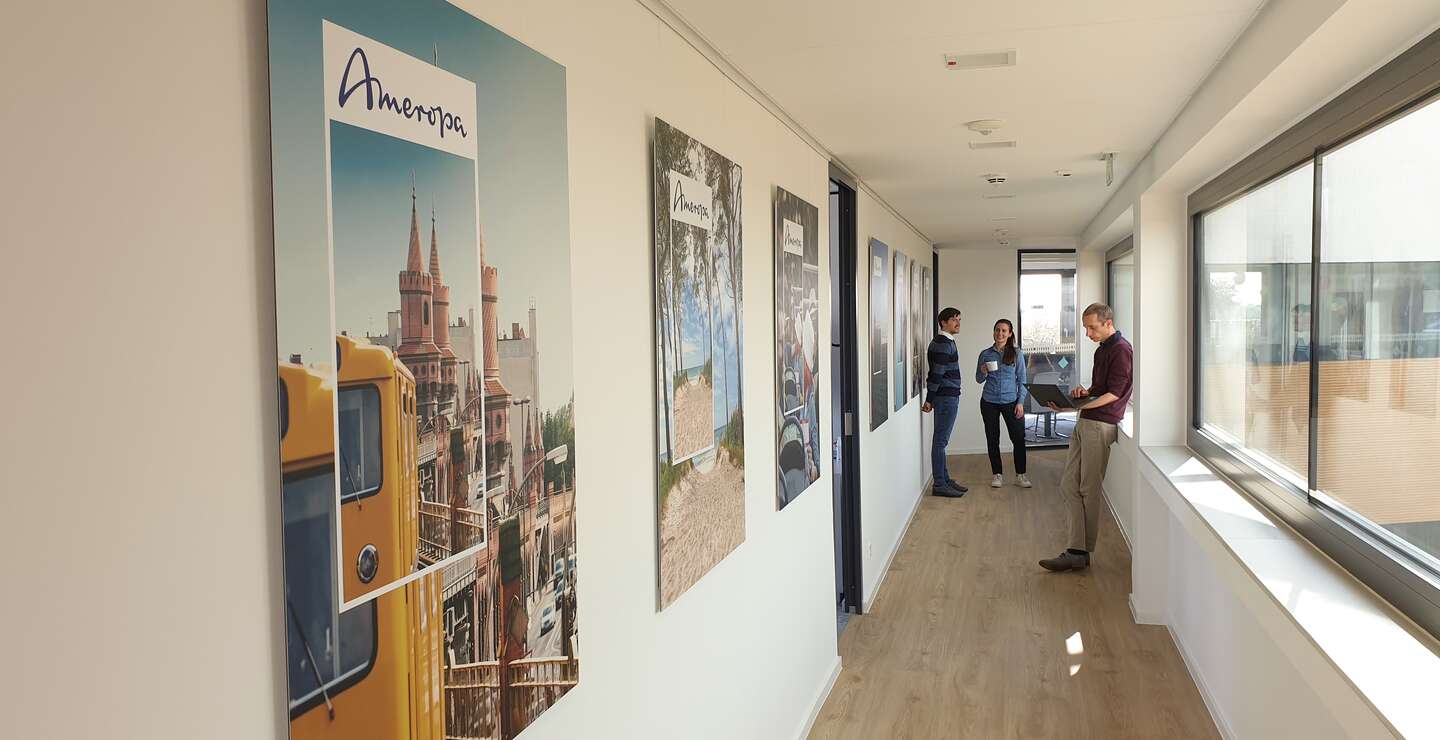 Ameropa-Reisen Büroflur | © Ameropa-Reisen GmbH
