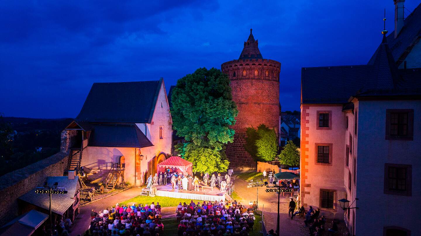 BurgenLandKlänge auf Burg Mildenstein in Leisnig | © © Sylvio Dittrich