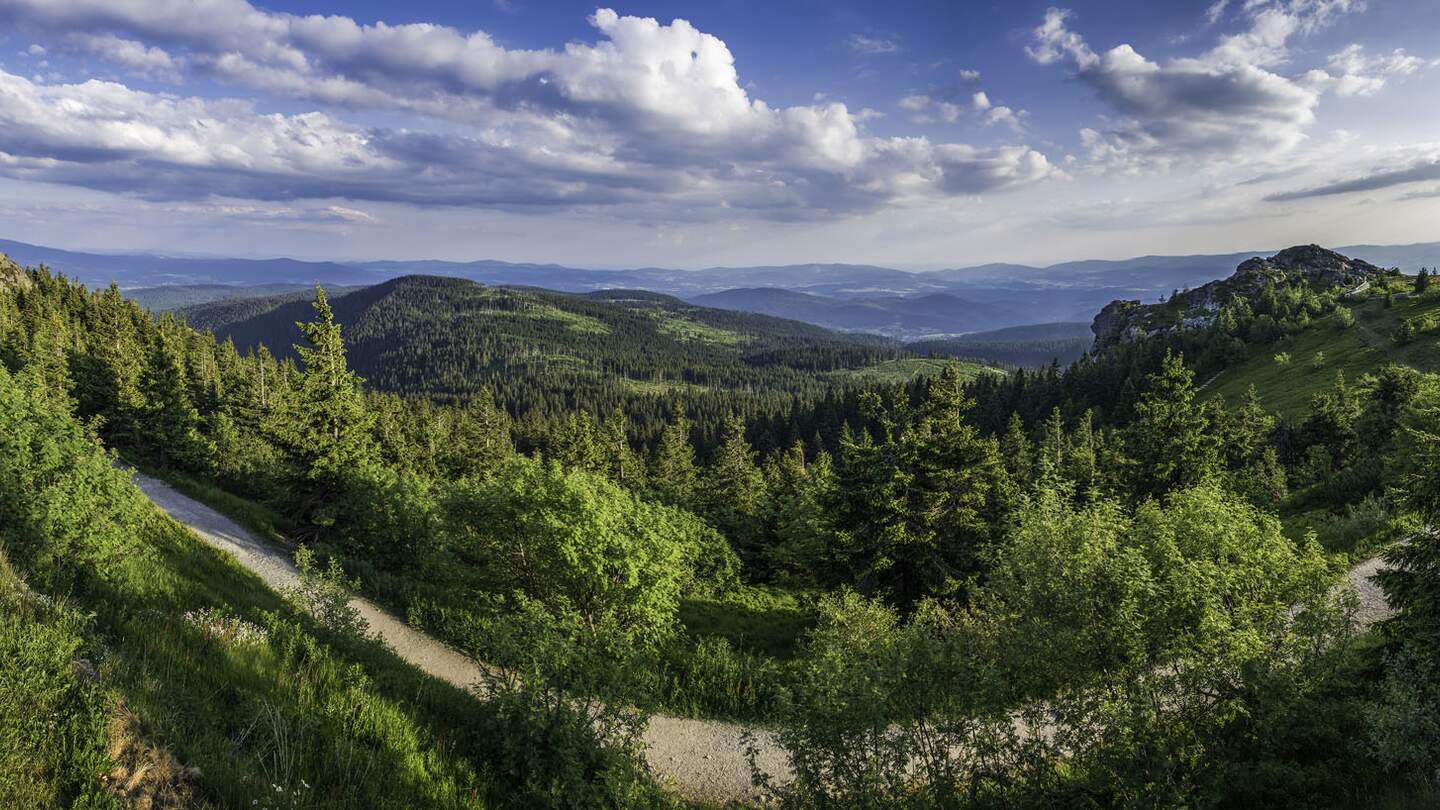 Panoramablick vom gro&szlig;en Arber | © © andreasfriesl/Fotolia.com
