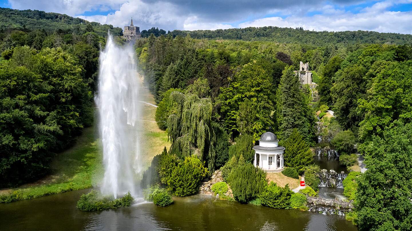 Bergpark Fontaene Wasserspiele | © © Kassel Marketing GmbH, Florian Trykowski