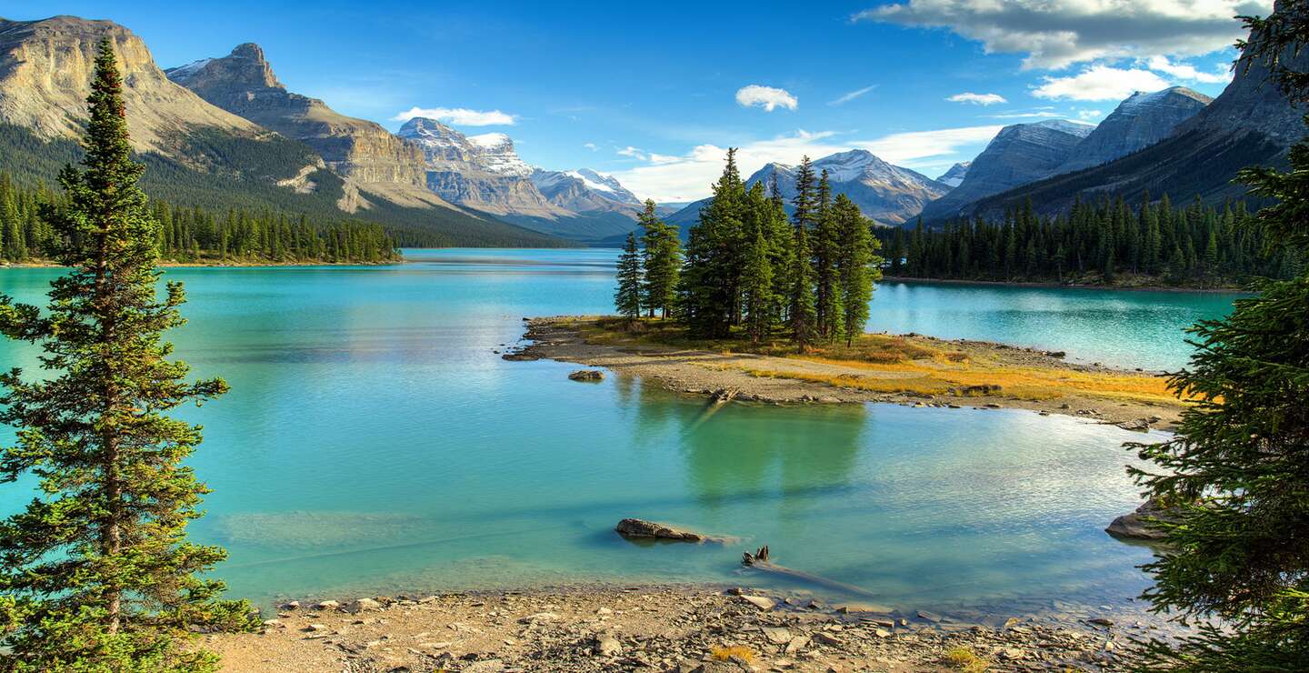 Erleben Sie Nordamerika mit all seinen Facetten und genie&szlig;en Sie die spektakul&auml;ren Landschaften Kanadas und der USA zum Beispiel im Jasper Nationalpark