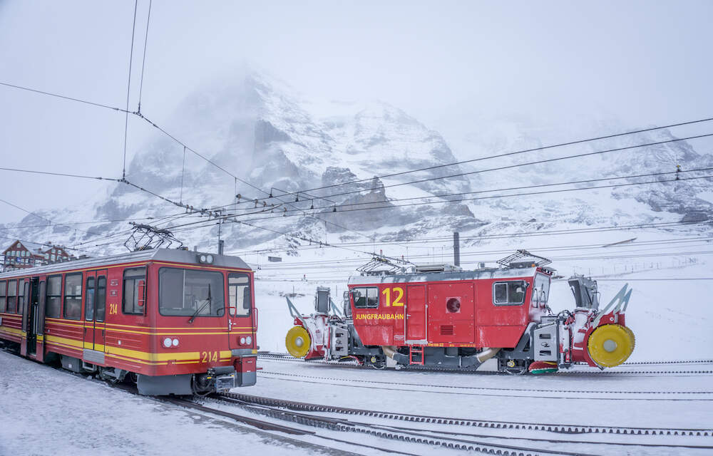 Zug im Schnee Top of Europe | © © Julia Lassner/ globusliebe.com