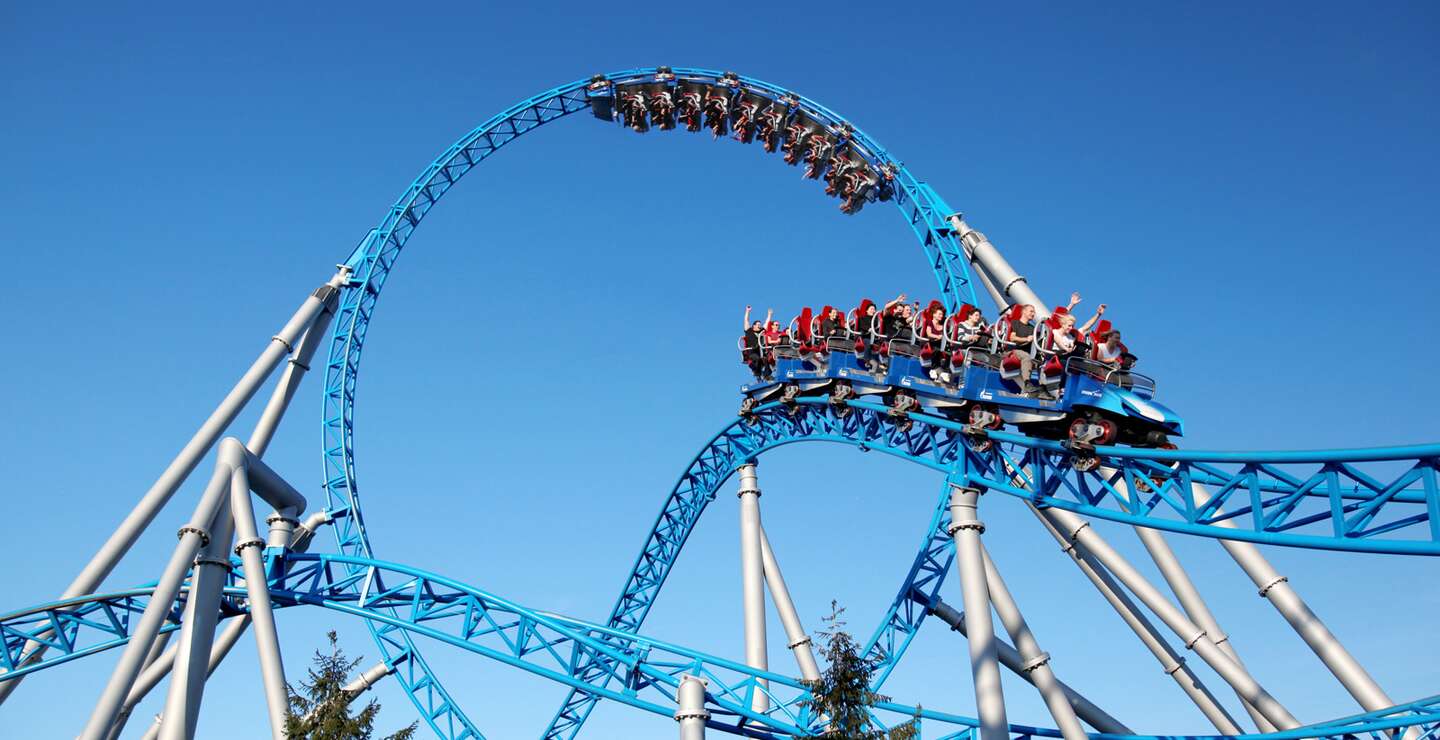 blue fire Megacoaster powered by GAZPROM | © © Europa-Park GmbH & Co Mack KG