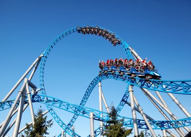 blue fire Megacoaster powered by GAZPROM | © © Europa-Park GmbH & Co Mack KG