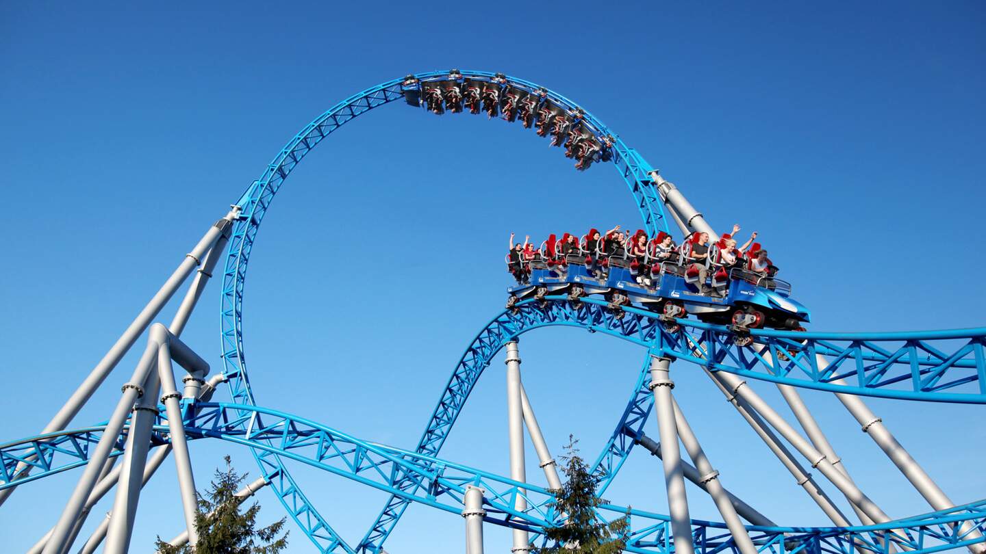 blue fire Megacoaster powered by GAZPROM | © © Europa-Park GmbH & Co Mack KG