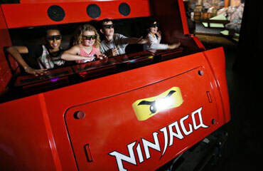 LEGO® NINJAGO® The Ride Attraktion | © © LEGOLAND® Deutschland Resort