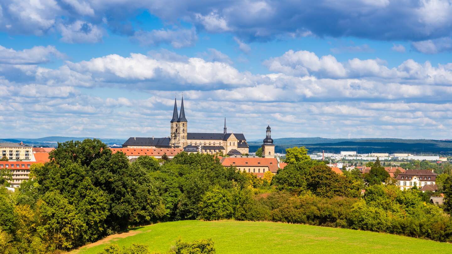 Blick auf Bamberg vom Michelsberg aus | © Gettyimages.com/Animaflora