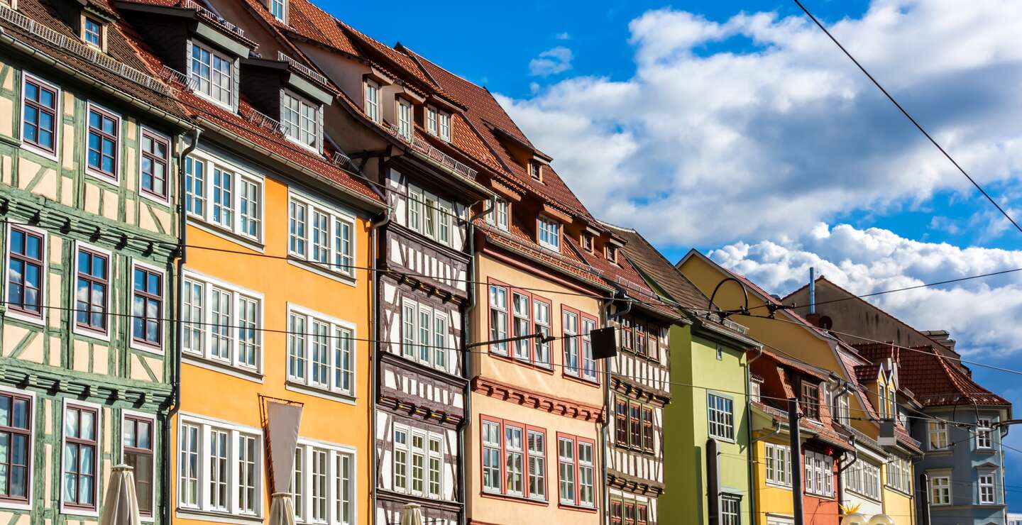 Alte Häuser in Erfurt | © Gettyimages.com/querbeet