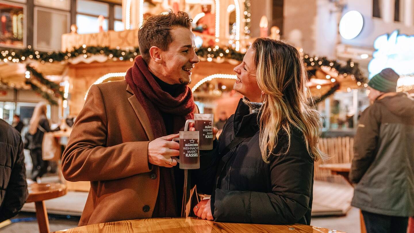 Kasseler Märchenweihnachtsmarkt Glühwein | © Kassel Marketing GmbH/ Can Wagener