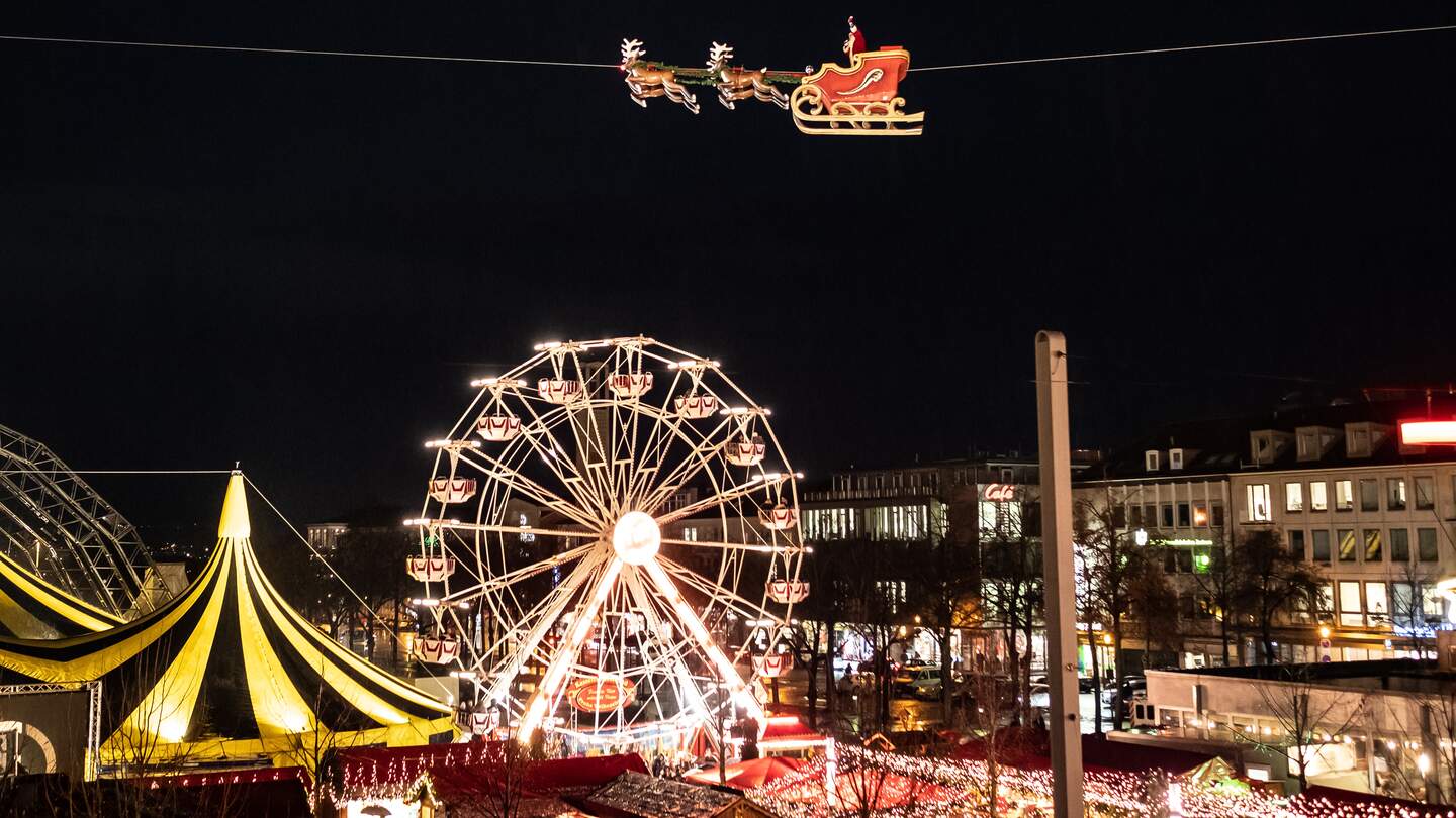 Kasseler Märchenweihnachtsmarkt Fliegender Weihnachtsmarkt | © Kassel Marketing GmbH/ Can Wagener