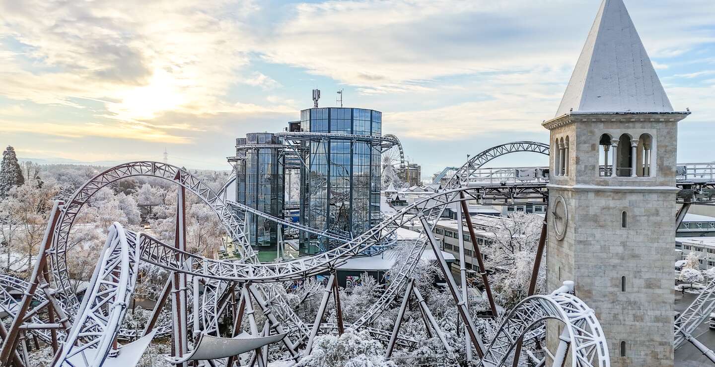 Europa-Park Themenwelt Kroatien im Winter | © Europa-Park